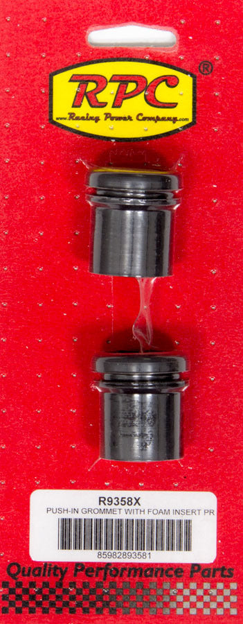 RACING POWER CO-PACKAGED 1-1/4 OD x 1 ID Alum V/C Oil Baffle 2pk RPCR9358X