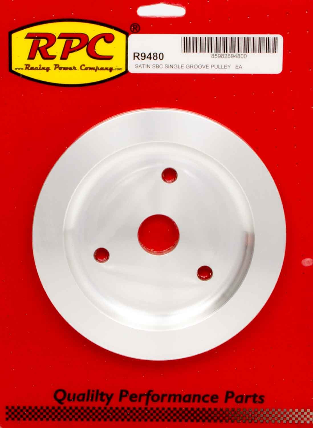 Racing Power Co-Packaged Aluminum Pulley MPN RPCR9480 For Chevy