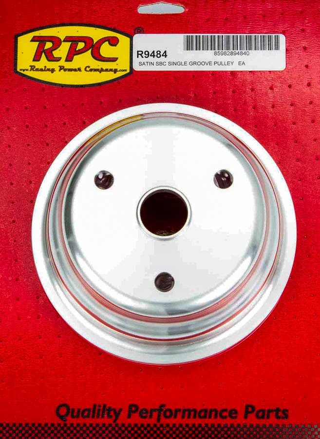 Racing Power Co-Packaged Aluminum Pulley MPN RPCR9484 For Chevy