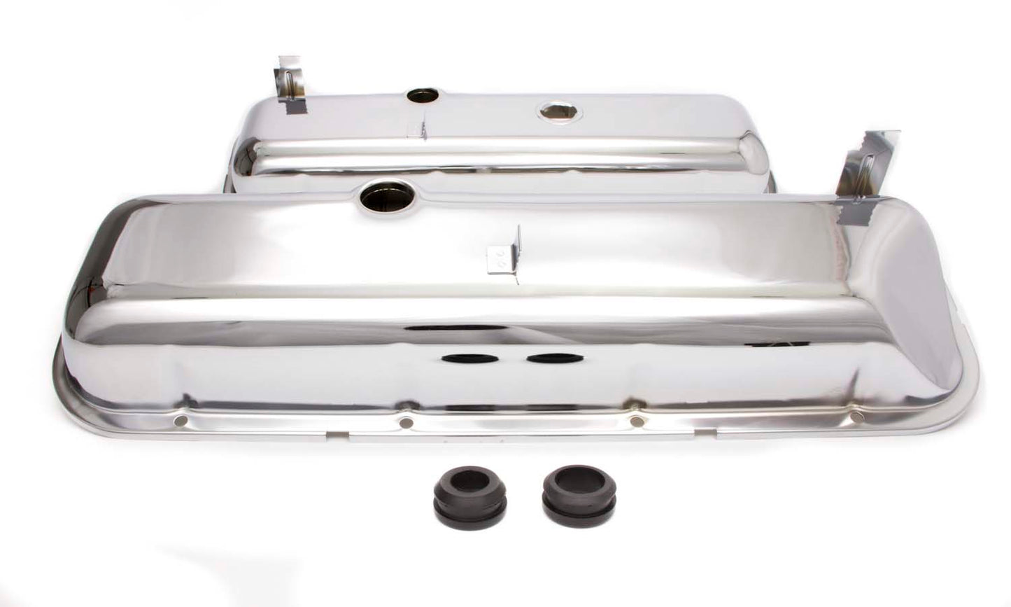 Racing Power Co-Packaged 65-72 BBC Steel Short OEM Style V/C Chrome MPN RPCR9504 For Chevy