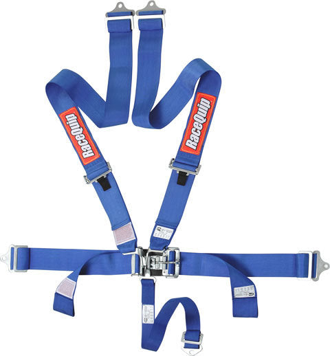 Racequip 5pt Harness Set L&L Blue SFI MPN RQP711021