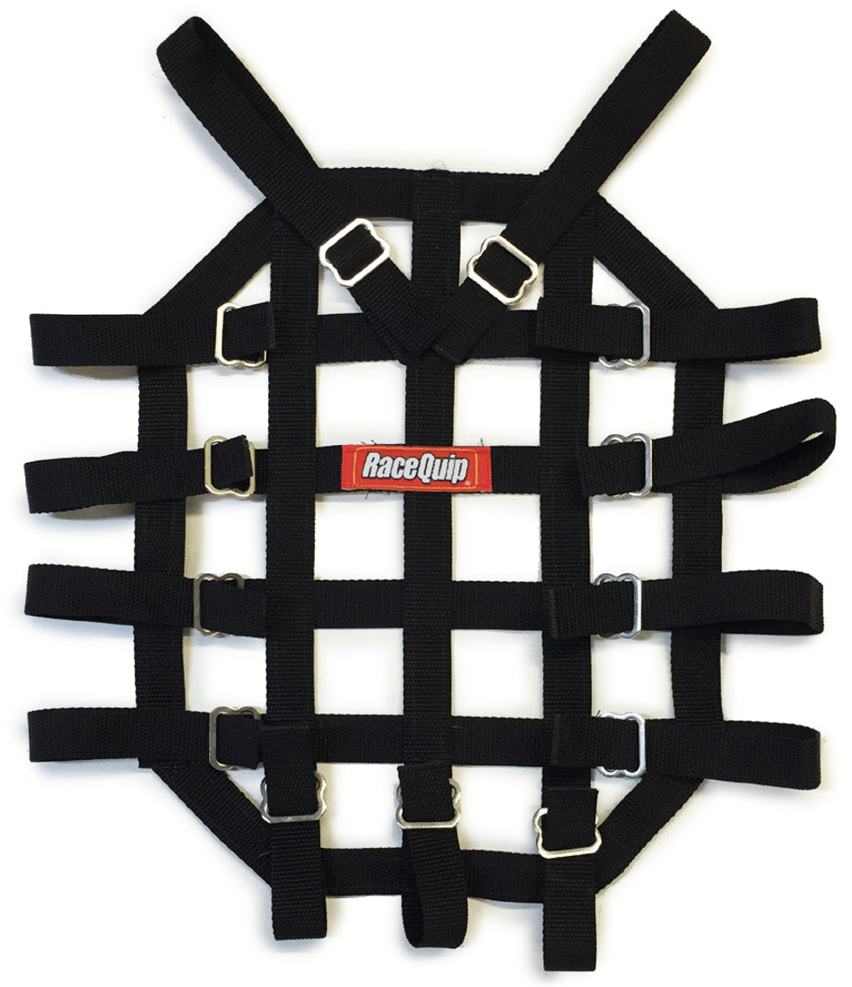 RACEQUIP Roll Cage Roof Net Black Quarter Midget RQP820995