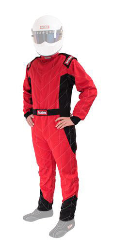 RACEQUIP Suit Chevron Red Large SFI-5 RQP91609159