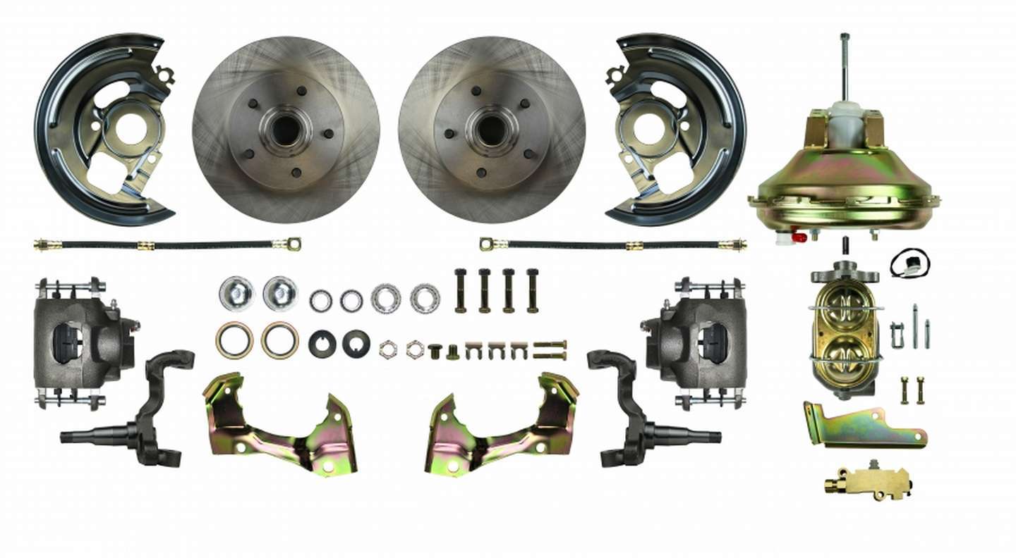 Right Stuff Detailing 67-69 GM F Body Booster Power Disc Brake Kit MPN RSDAFXDC02C For GM F-Body 1967-69