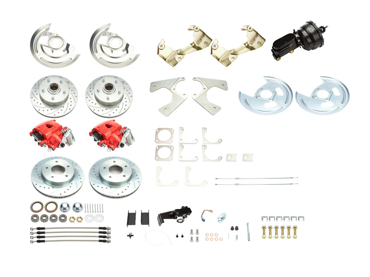 Right Stuff Detailing 64-72 GM A-Body Disc Brake Conversion MPN RSDAFXDC41CZY For GM A-Body 1964-72