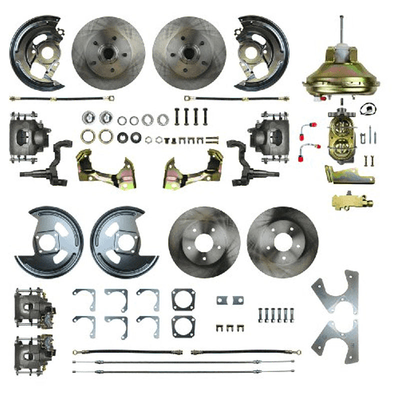 Right Stuff Detailing 67-69 GM F-Body Disc Brake Conversion MPN RSDAFXDC42C For GM F-Body 1967
