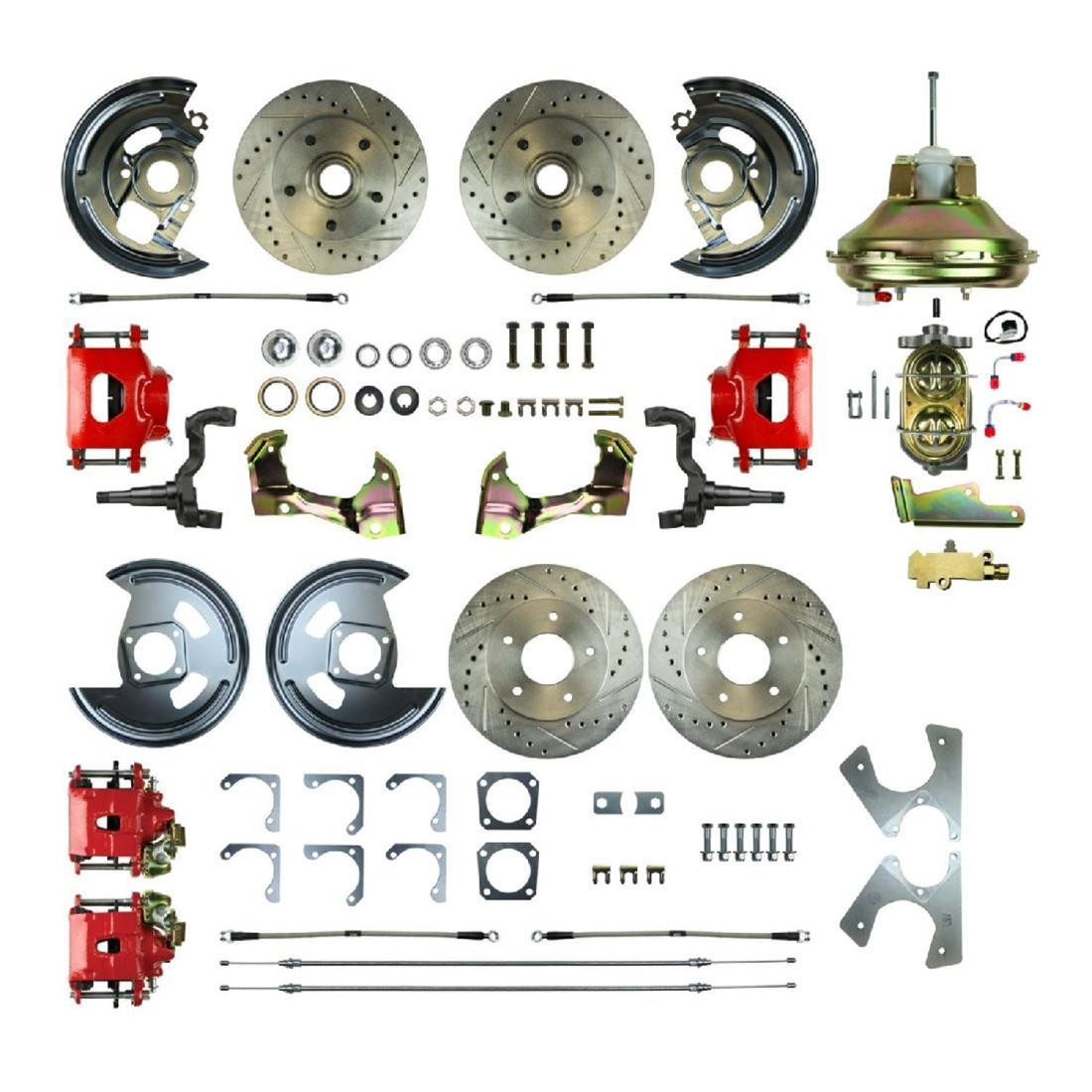 Right Stuff Detailing 67 - 72 GM A-Body Disc Brake Conversion MPN RSDAFXDC46CZ For GM A-Body 1967-72