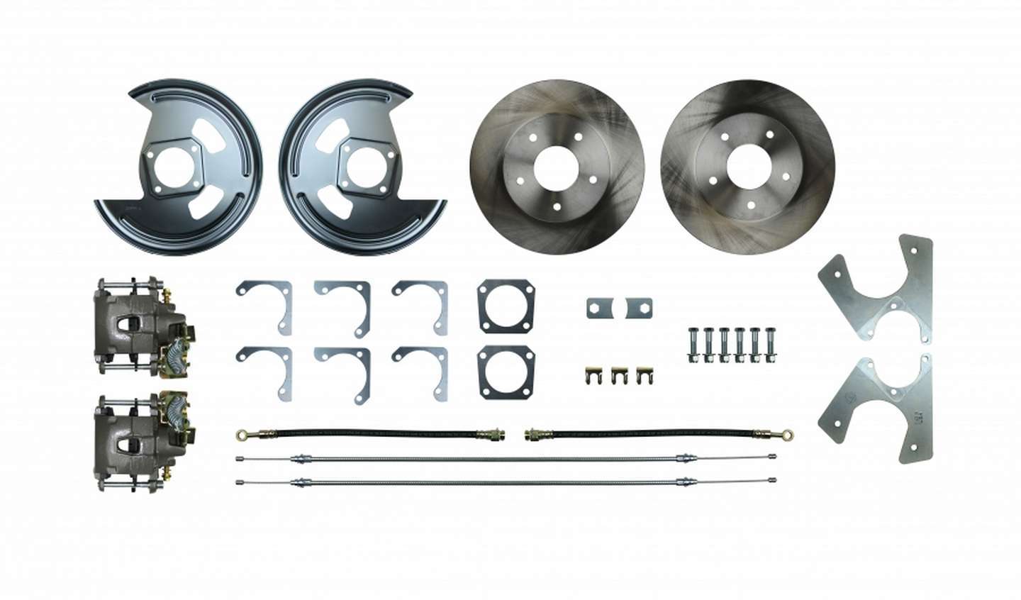 Right Stuff Detailing Rear Disc Conv. Kit GM 10/12 Bolt Non-Stag Shoc MPN RSDAFXRD01 For GM