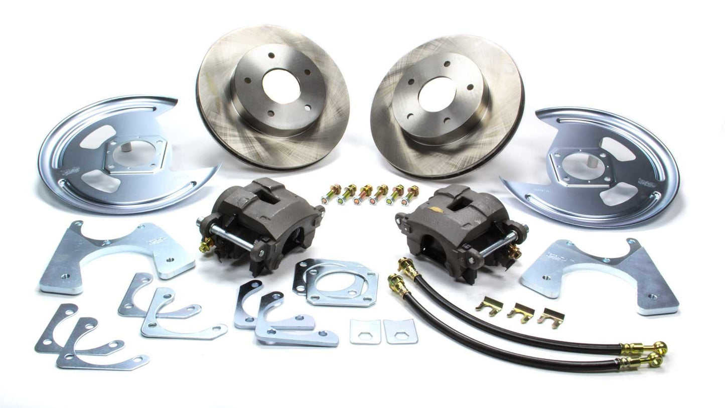 Right Stuff Detailing Rear Disc Conv. Kit GM 10/12 Bolt No E-Brake MPN RSDAFXRDM1 For GM
