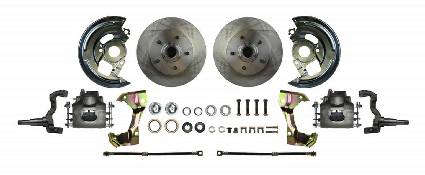 Right Stuff Detailing Disc Brake Wheel Kit 67-69 Camaro MPN RSDAFXWK02C For GM F-Body 1967-69