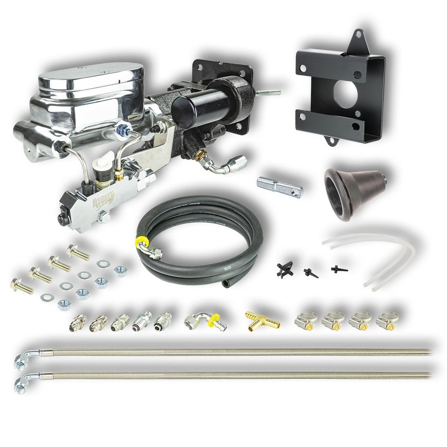 Right Stuff Detailing 60-62 Chevy C10 Hydro Boost Assembly Chrome MPN RSDJHB605171 For GM Fullsize Truck 1960-62