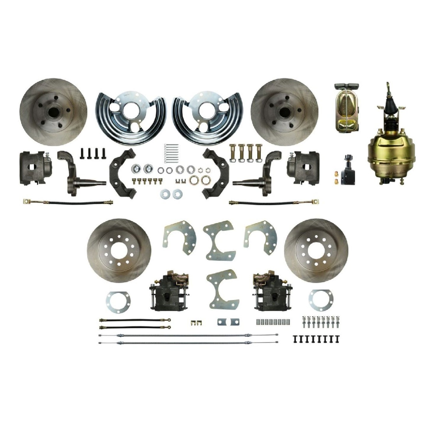 Right Stuff Detailing 62-72 Mopar B/E Body Disc Brake Conversion MPN RSDMDC42DCS For Mopar B-Body 1962-72
