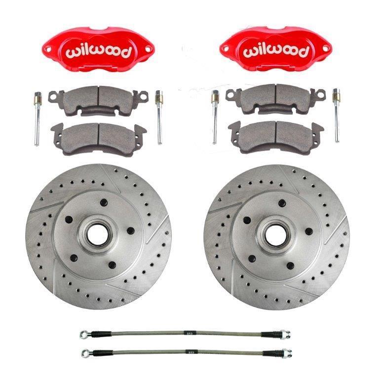 Right Stuff Detailing Street Performance Brake Kit 70-78 GM F-Body MPN RSDRCP70Z For GM F-Body 1970-78
