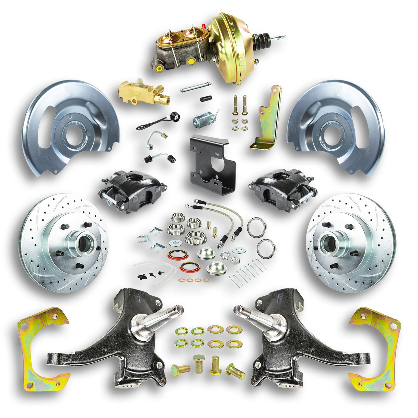Right Stuff Detailing 67-70 Chevy C10 Disc Brake Conversion MPN RSDTDC6725DB For GM Fullsize Truck 1967-70