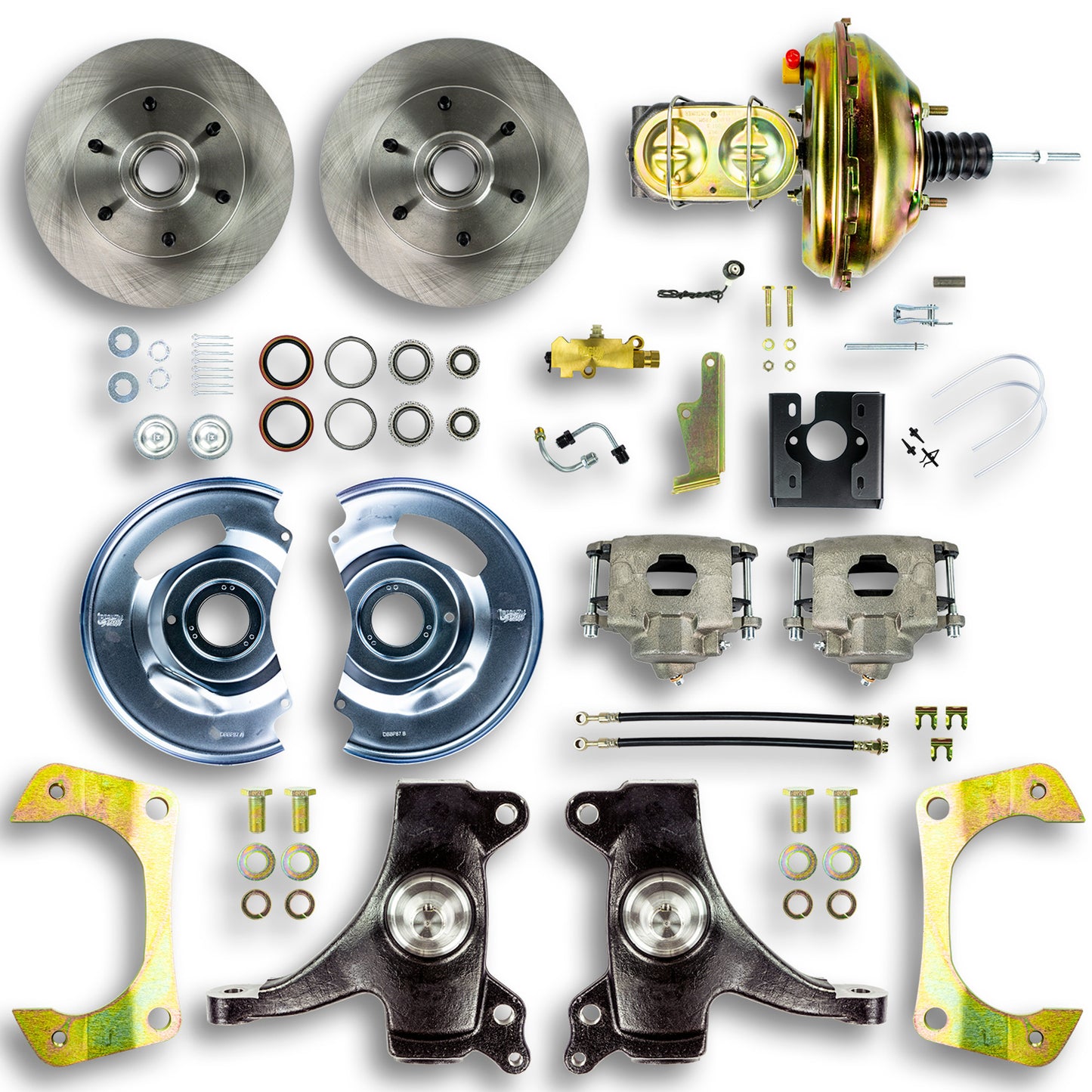 Right Stuff Detailing 67-70 Chevy C10 Disc Brake Conversion MPN RSDTDC6726D For GM Fullsize Truck 1967-70
