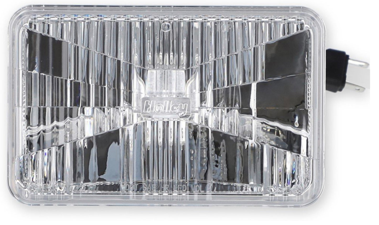 Retrobright Headlight LED 4x6 Rectangle Classic White MPN RTBLFRB121