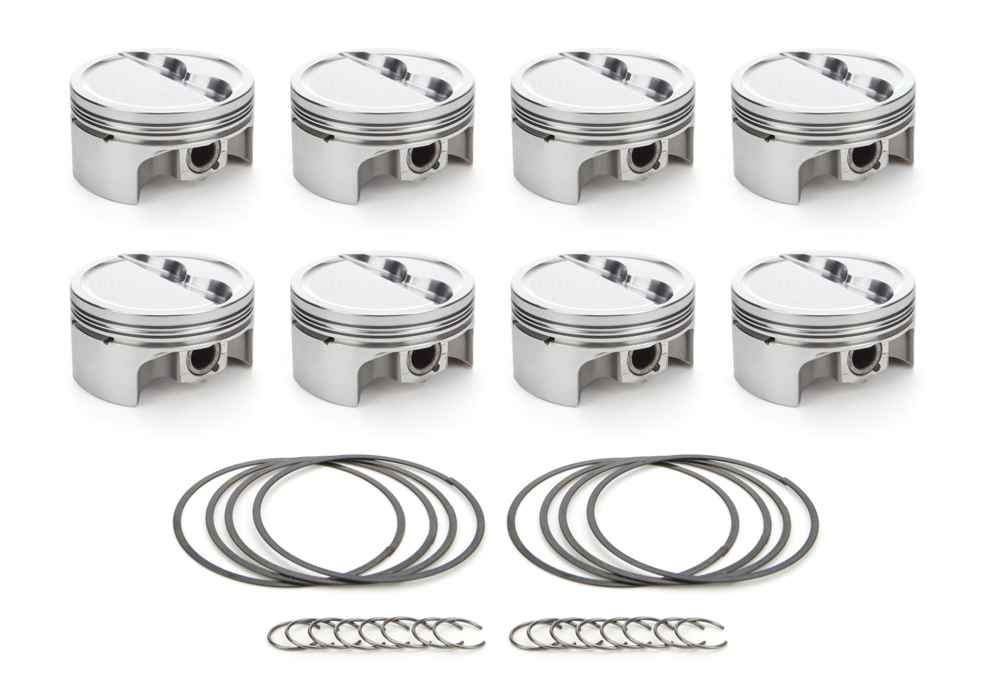 Race Tec Pistons SBC Dished Piston Set 4.040 Bore -12.3cc MPN RTP1000135 For Chevy