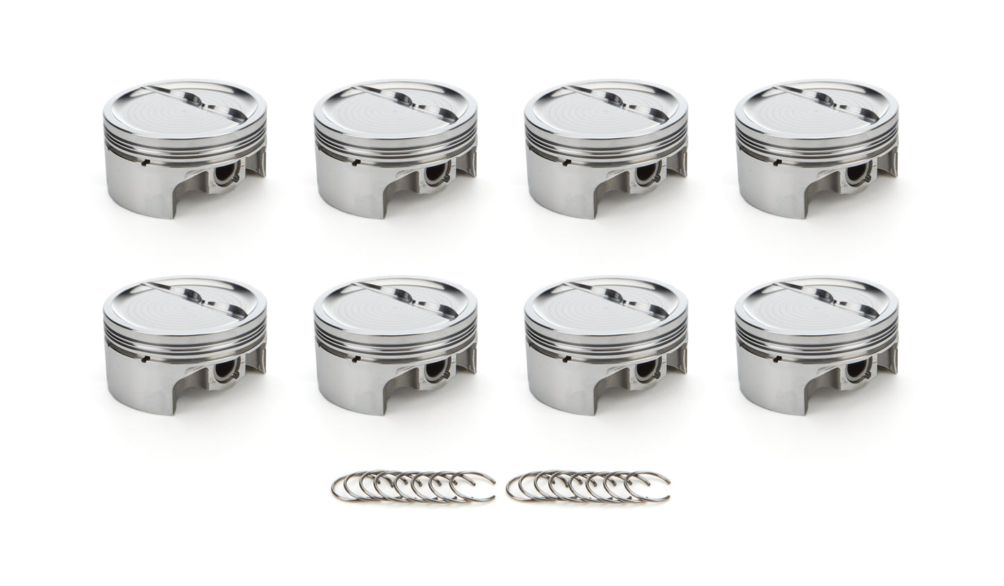 Race Tec Pistons SBC Dished Piston Set 4.155 Bore -23.4cc MPN RTP1000201 For Chevy