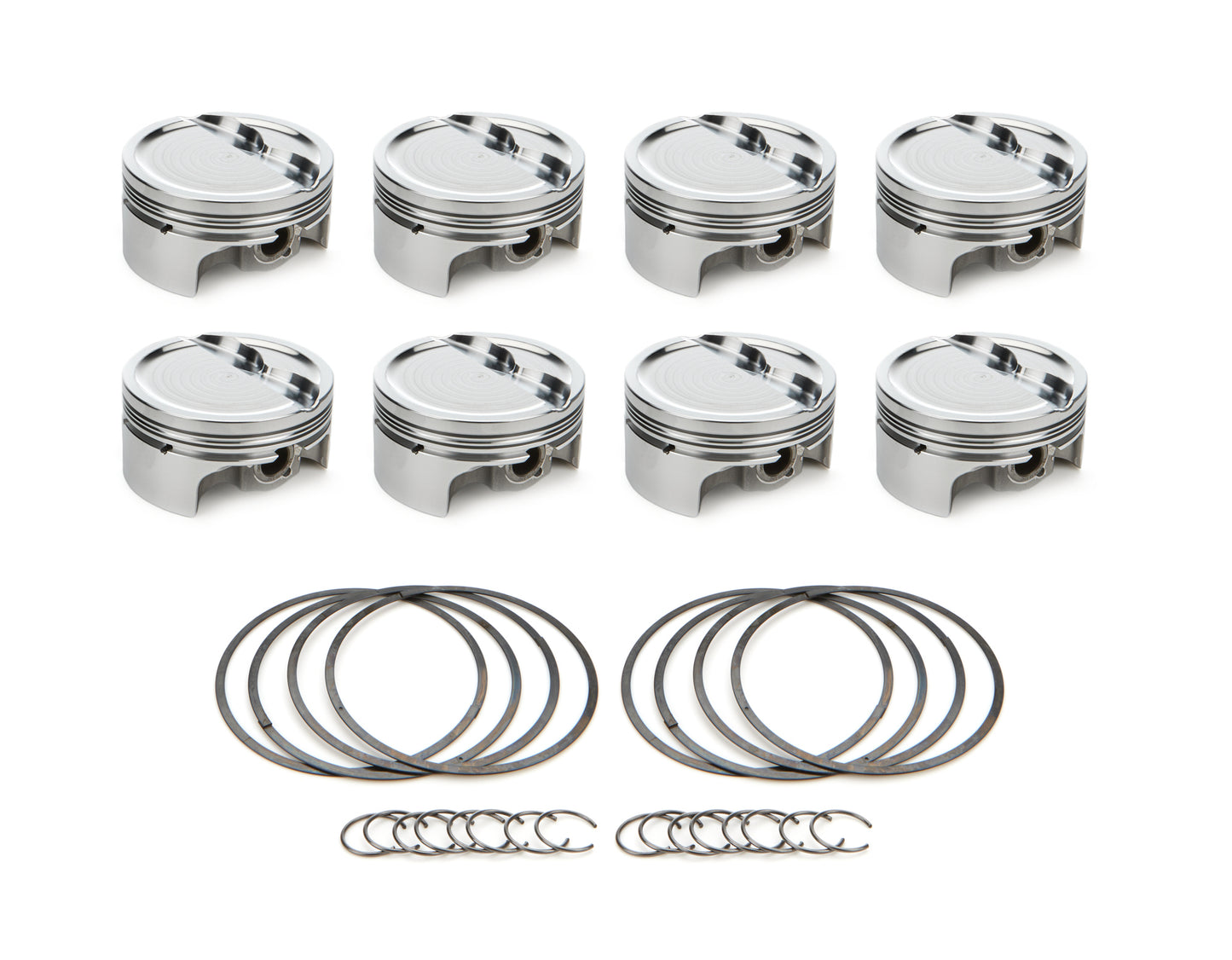 Race Tec Pistons SBF Dished Piston Set 4.040 Bore -16.5cc MPN RTP1000383 For Ford
