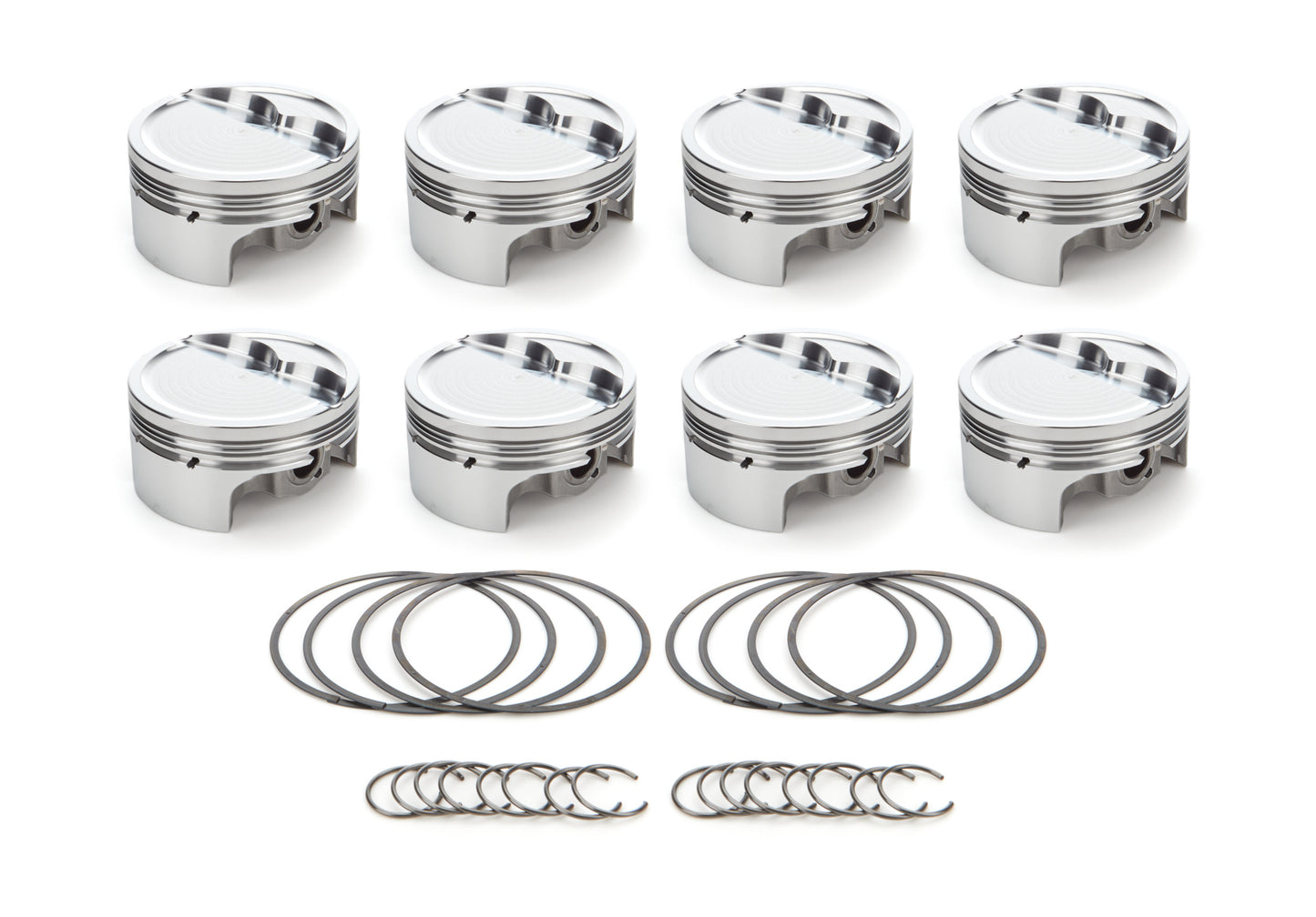 Race Tec Pistons SBF Dished Piston Set 4.125 Bore -19.7cc MPN RTP1000385 For Ford