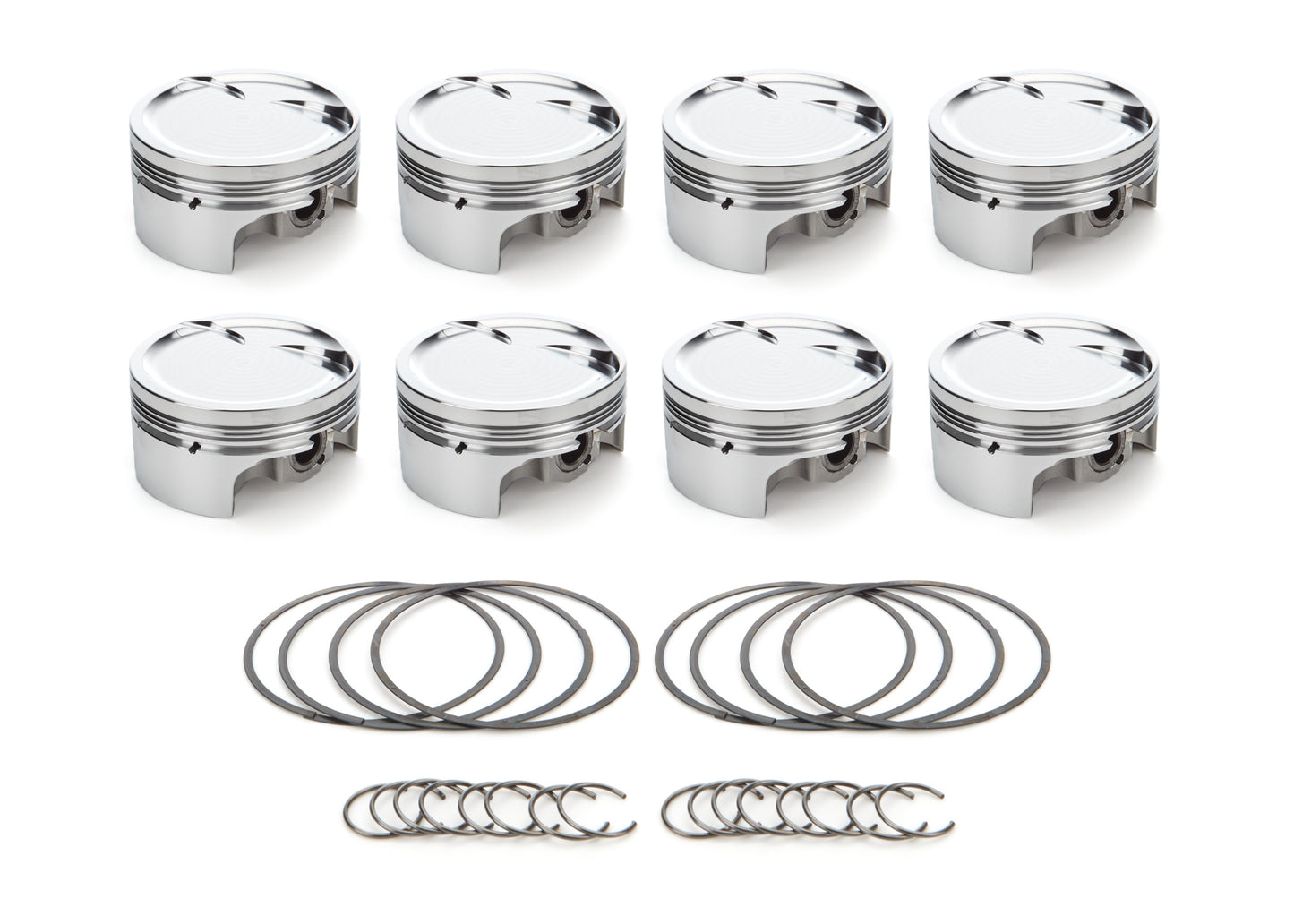 Race Tec Pistons SBF Dish Piston Set w/TW 4.030 Bore -16cc MPN RTP1000403 For Ford