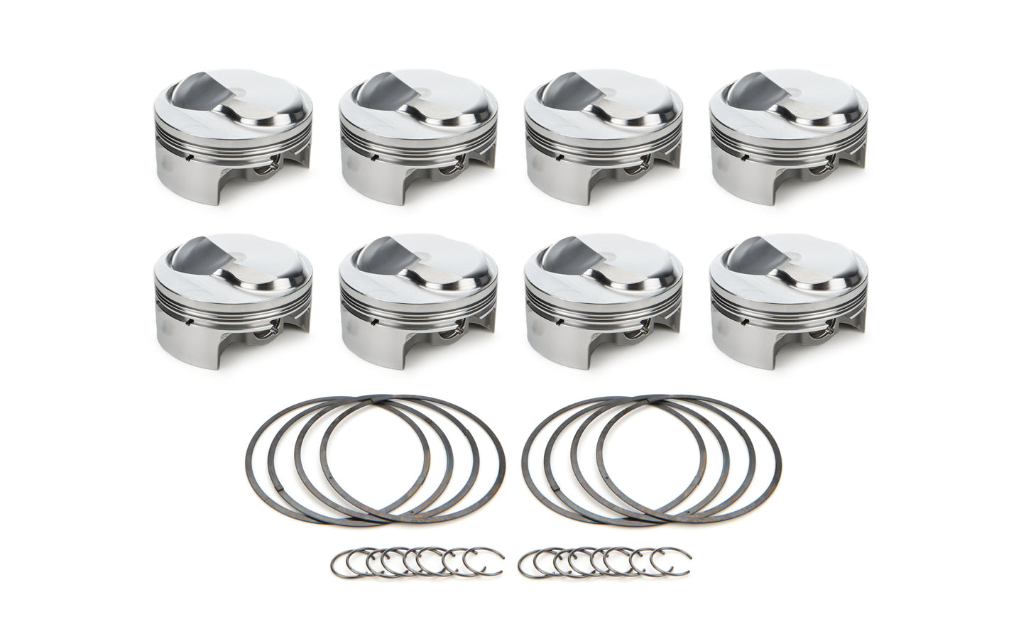 Race Tec Pistons BBC Dome Piston Set 4.500 Bore +32.7cc MPN RTP1000690 For Chevy