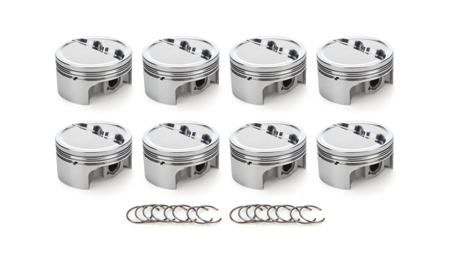 Race Tec Pistons SBC Dished Piston Set 4.030 Bore - 12.3cc MPN RTP1001602 For Chevy