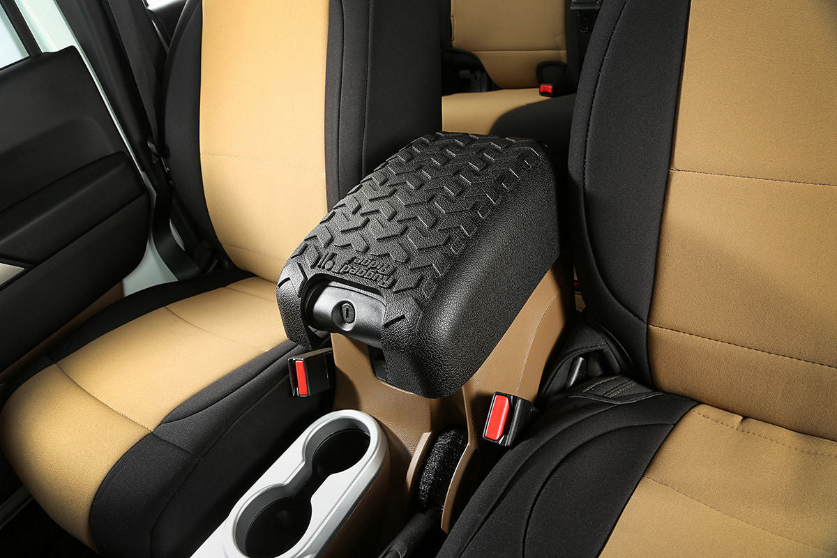 RUGGED RIDGE Center Console Cover Bla ck 11-18 Jeep Wrangler RUG13107.42