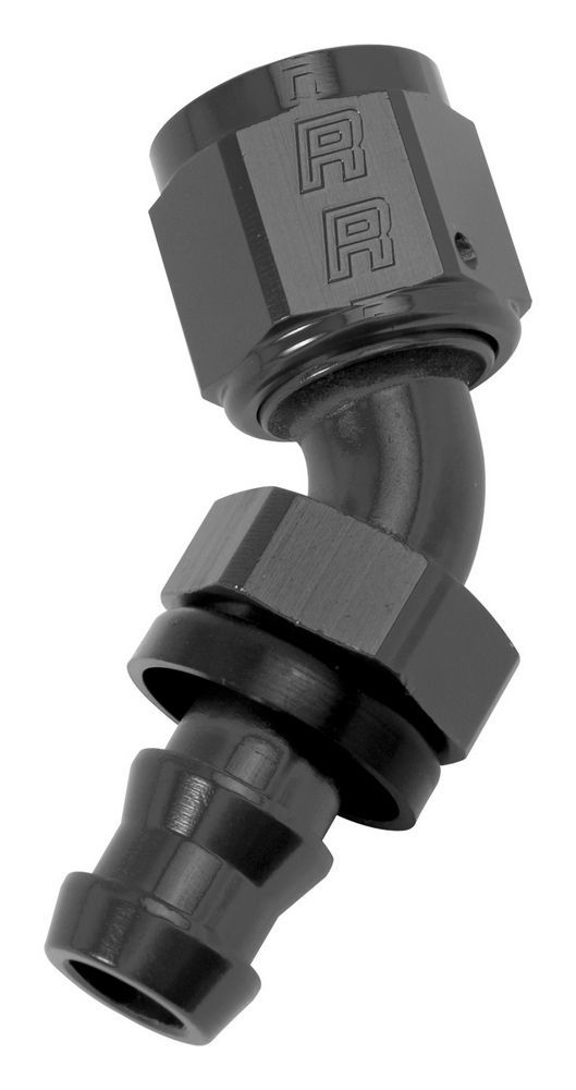 Russell Twist-Lok Hose End #6 45 Deg Black MPN RUS624083