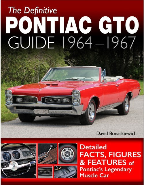S-A Books The Definitive Pontiac GTO Guide 1964-67 MPN SABCT618 For Pontiac GTO 1964-67