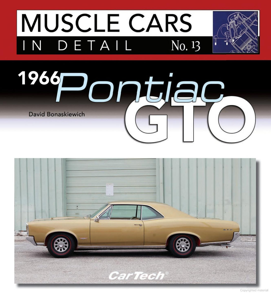 S-A Books Muscle Cars In Detail 1966 Pontiac GTO MPN SABCT681 For Pontiac GTO 1966