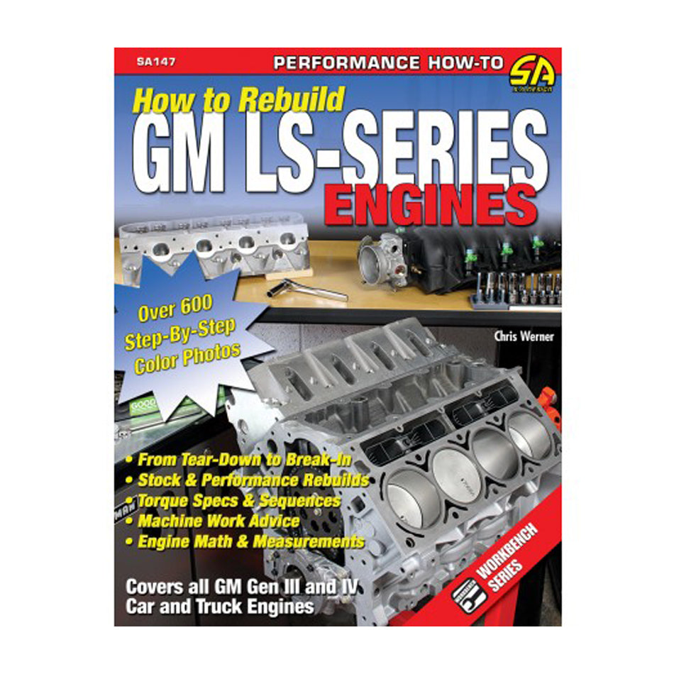 S-A Books How To Rebuild GM LS Series Engines MPN SABSA147 For GM LS-Series