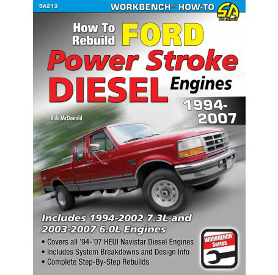 S-A Books How to Rebuild Ford Diesel Engines 1994-2007 MPN SABSA213 For Ford 1994-2007