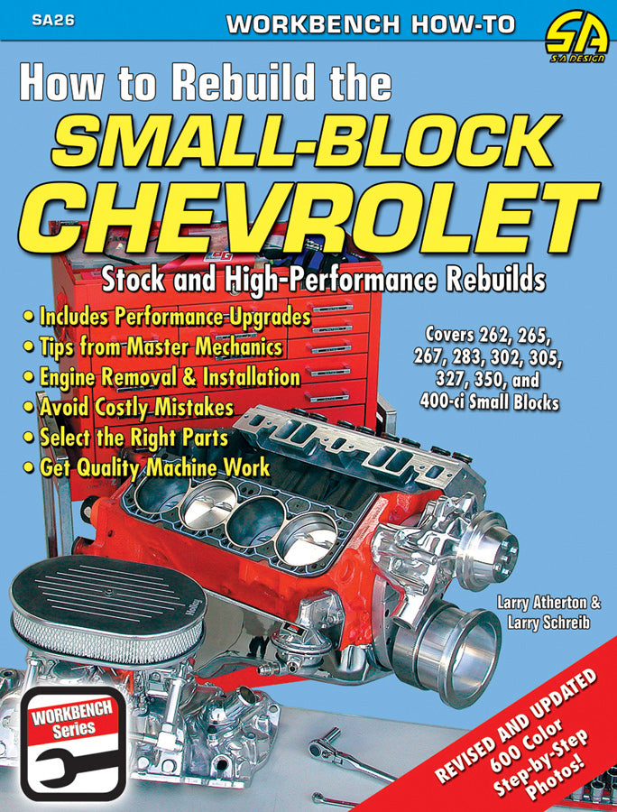 S-A Books Building The SBC MPN SABSA26 For Chevy