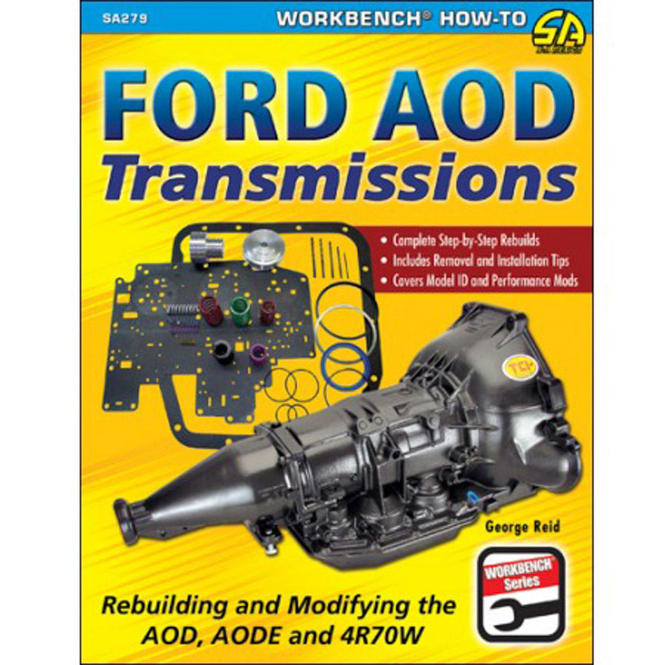 S-A Books Ford AOD Transmission Rebuilding and Modifying MPN SABSA279 For Ford