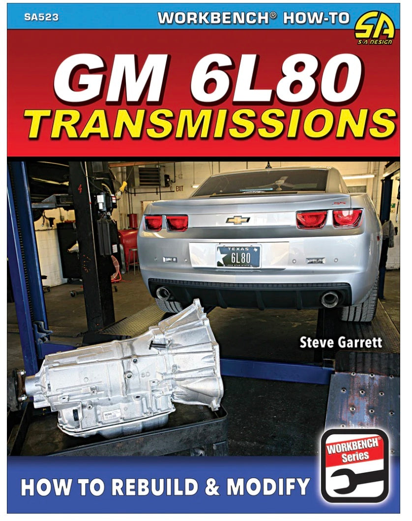 S-A Books How To Rebuild/Modify GM 6L80 Transmission MPN SABSA523 For GM