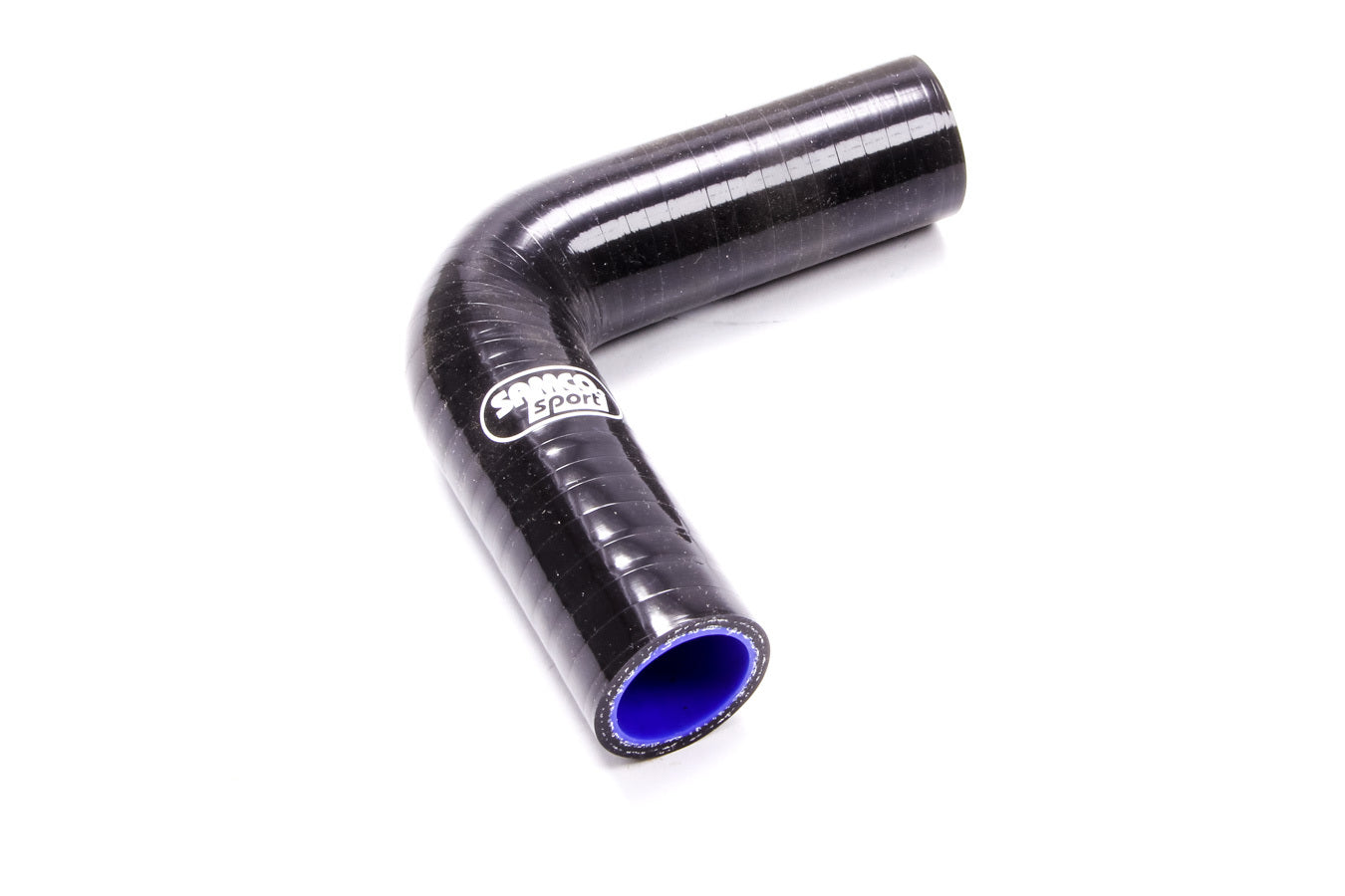 SAMCO SPORT 1in 90 Deg Elbow Hose Black SAME9025BLACK