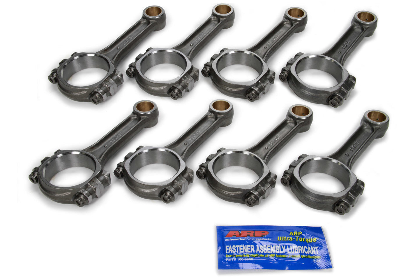 Scat Enterprises SBC 4340 Forged I-Beam Rods 6.000 Press Fit MPN SCA2-ICR6000A For Chevy