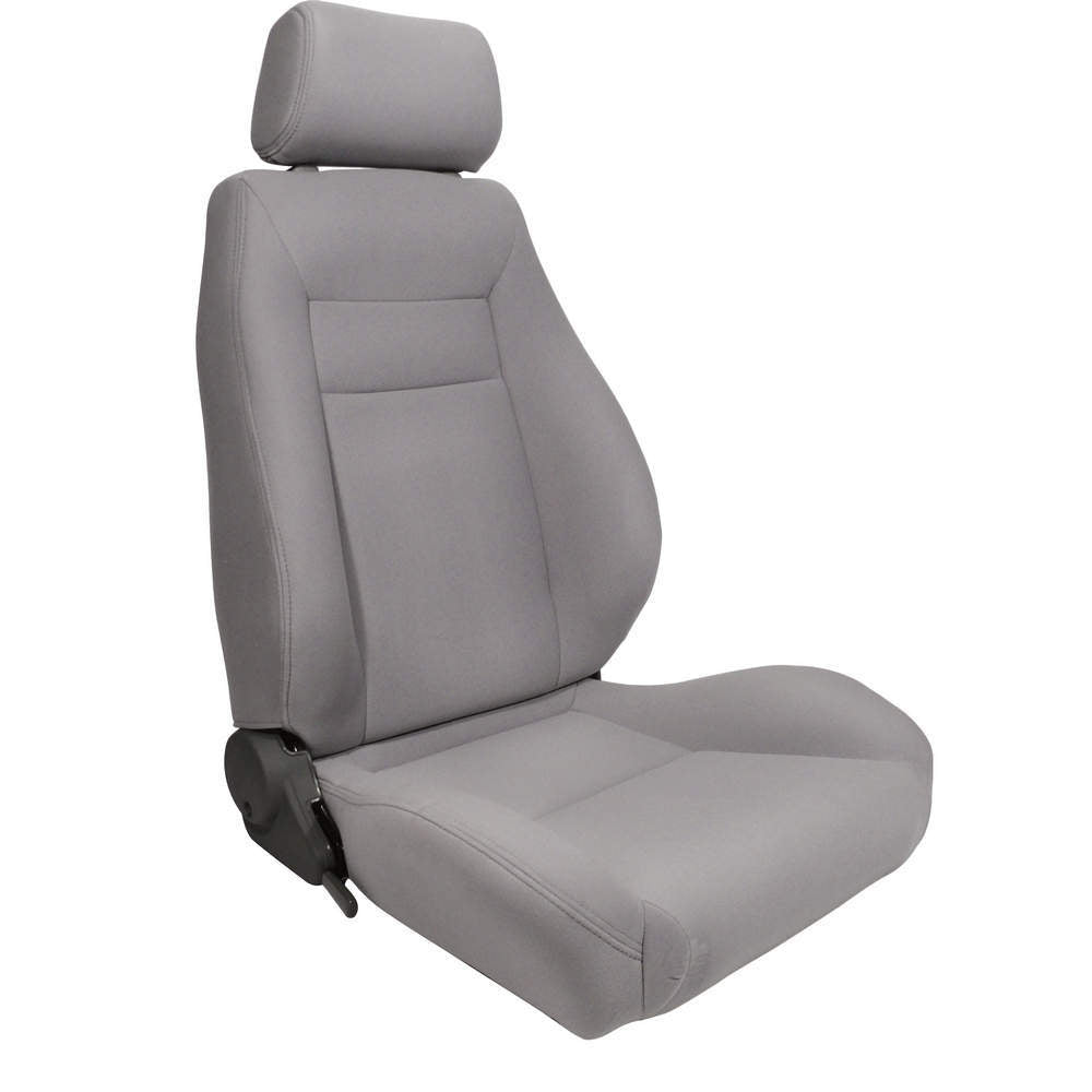Scat Enterprises Elite 1100 Series Seat Grey Velour RH MPN SCA80-1100-62R