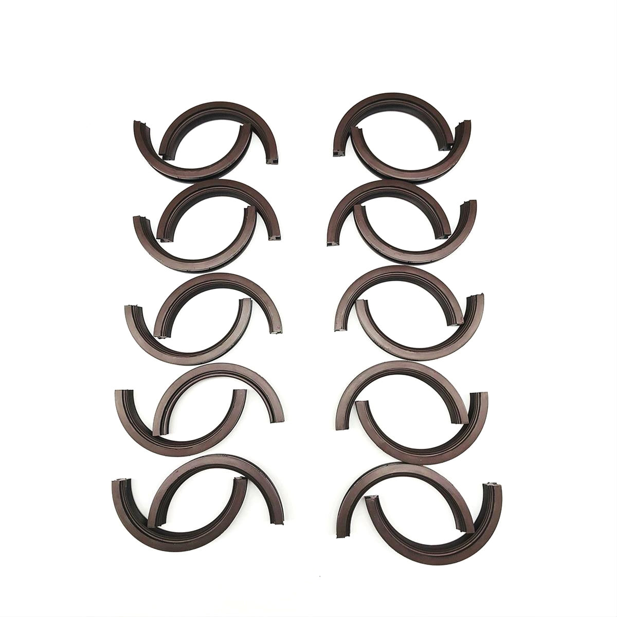 Sce Gaskets SBC Rear Main Seal Dyno- Pak (10) 2-Piece Viton MPN SCE21105-10 For Chevy