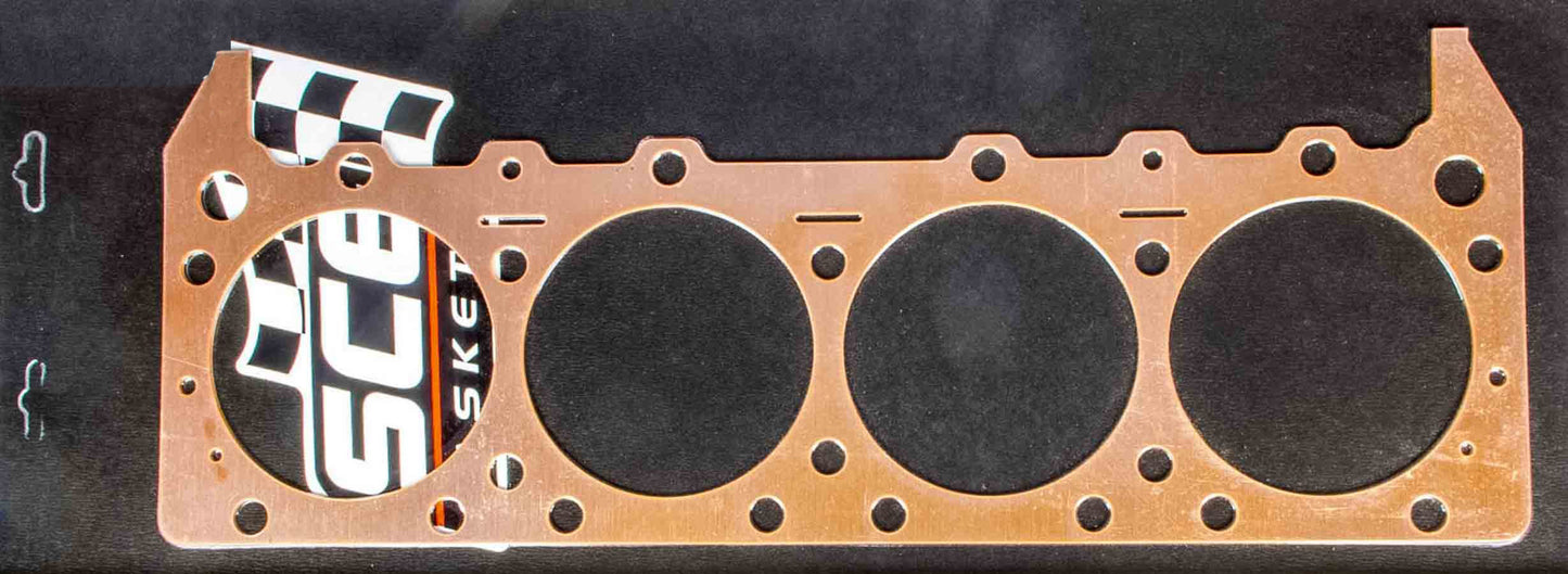 Sce Gaskets BBM Copper Head Gasket 4.380 x .043 MPN SCEP643843 For Mopar B / RB-Series