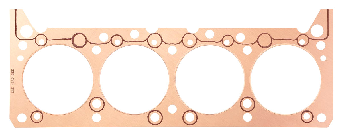 Sce Gaskets Pont V8 ISC Titan Copper Head Gasket 4.380 x .050 MPN SCES283850 For Pontiac