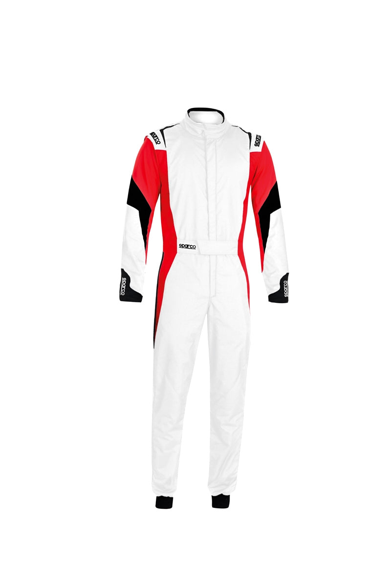 Sparco Comp Suit White/Red Large / X-Large MPN SCO001144B58BRNR