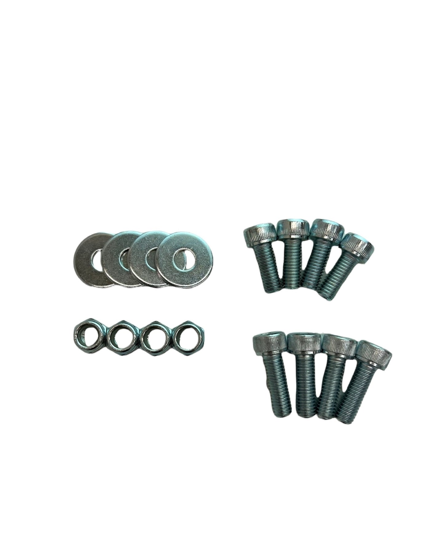 SPARCO Bottom Seat Mount Hardware Kit Black Zinc SCO50001ZN
