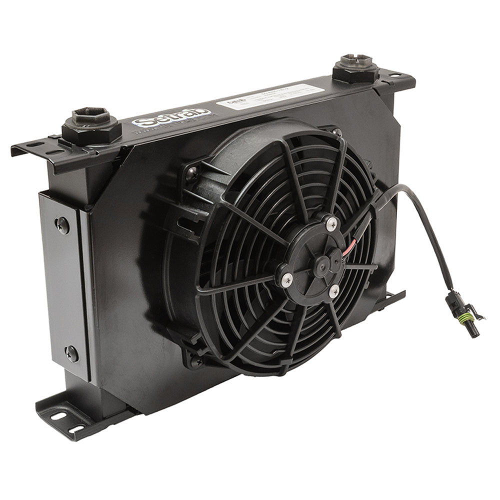 Setrab Oil Coolers 6-Series 25 Row Oil Cooler w/Fan MPN SETFP625M22I For Universal use