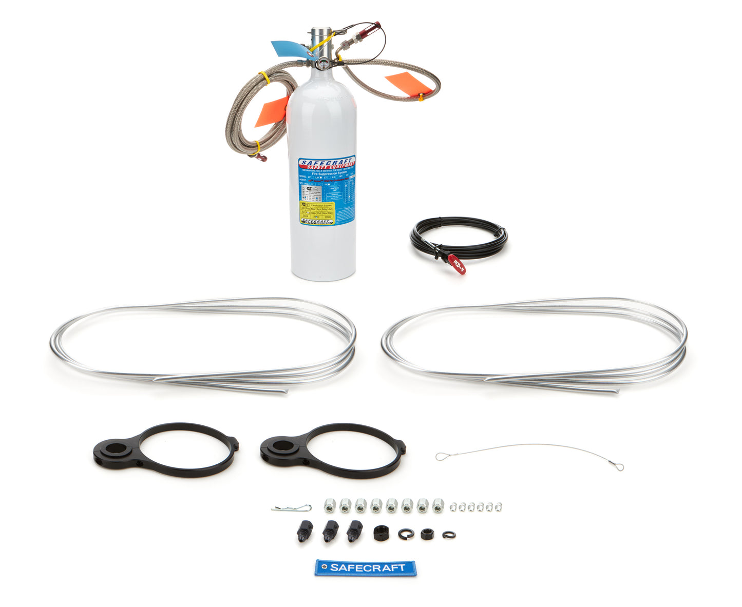 Safecraft Fire System 10lbs LM w/ 1.25in Bracket Auto/Man MPN SFCLM10JHK-125-B