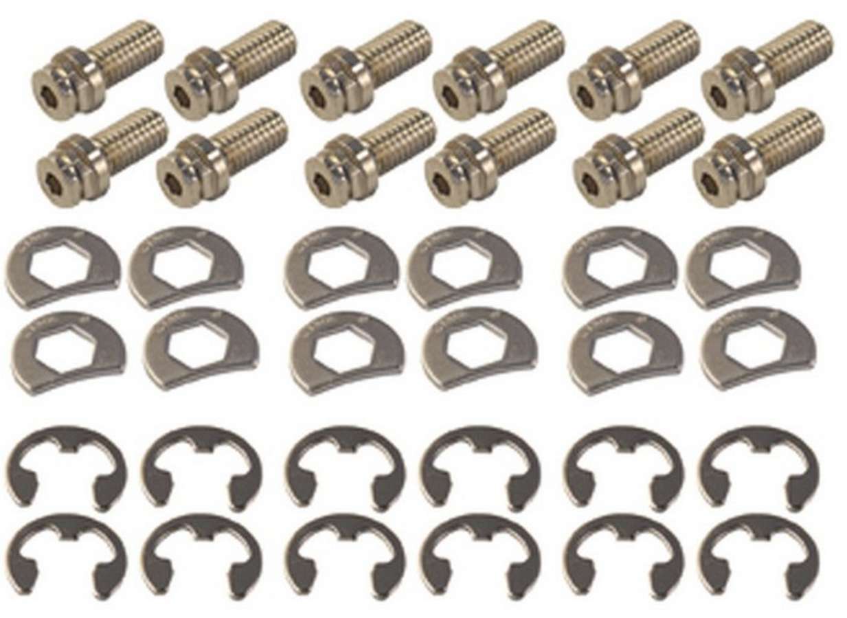 Stage 8 Fasteners Header Bolt Kit - 6pt. 3/8-16 x 3/4 (12) MPN SGE8911 For Chevy, GM V6