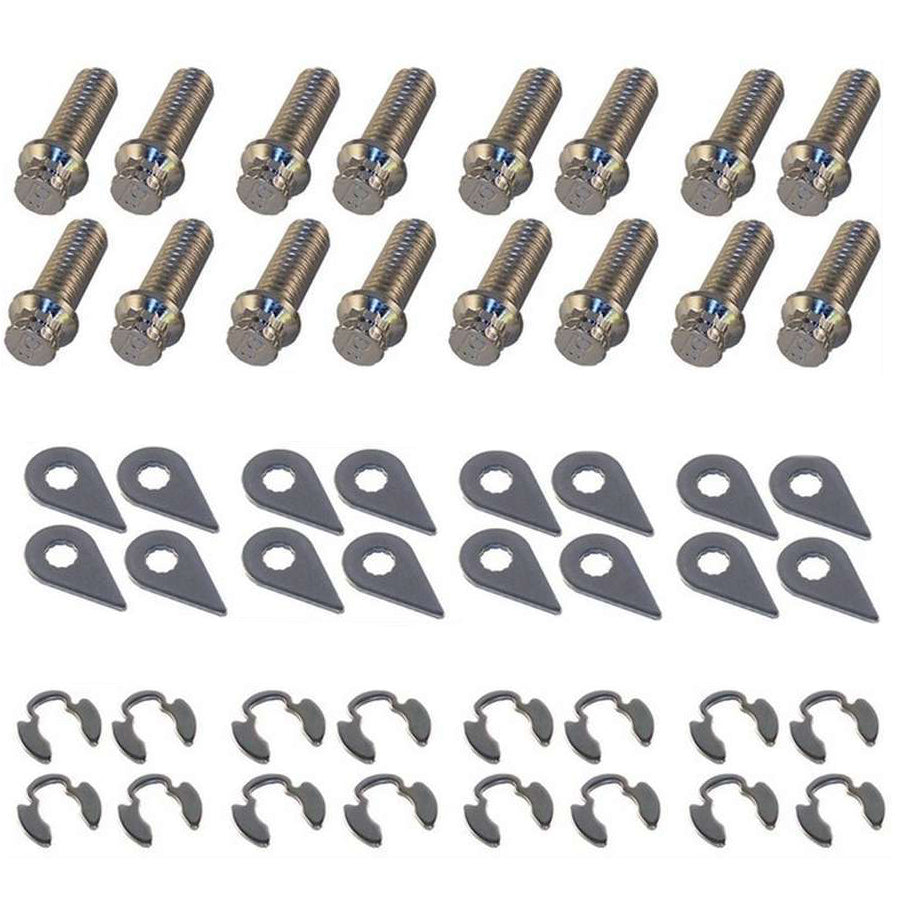 Stage 8 Fasteners Header Bolt Kit - 12pt. 3/8-16 x 1in (16) MPN SGE8932