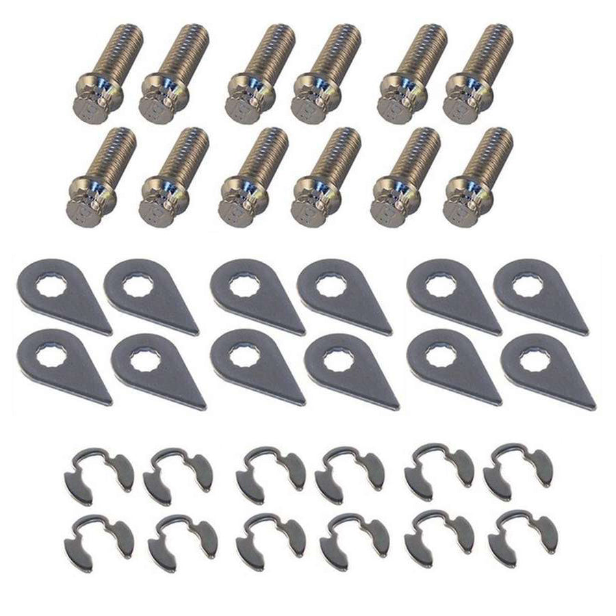 Stage 8 Fasteners Header Bolt Kit - 12pt. 3/8-16 x 1in (12) MPN SGE8936