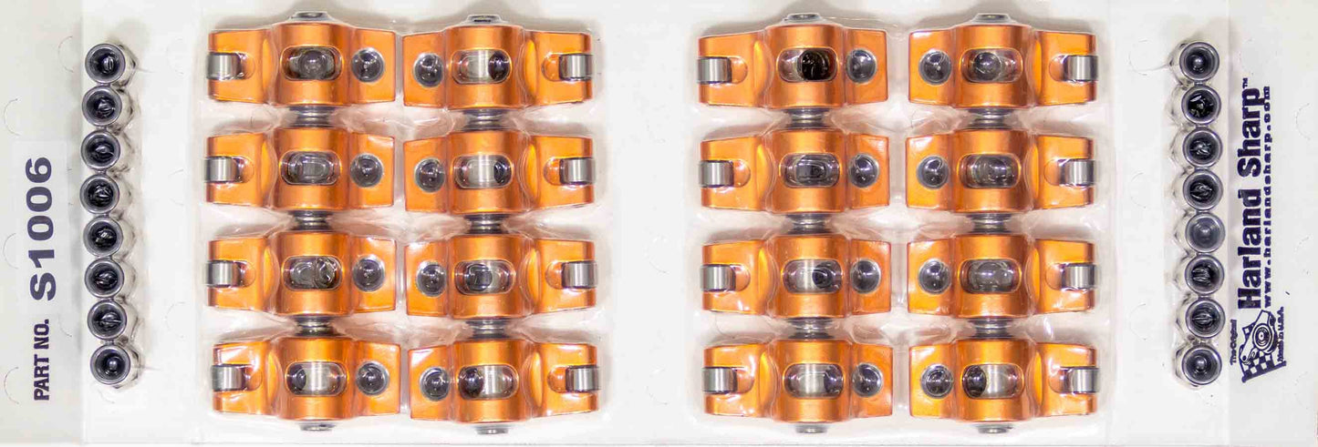 Sharp Rockers SBC Rocker Arms - 1.65 Ratio 7/16 Stud MPN SHPS1006 For Chevy